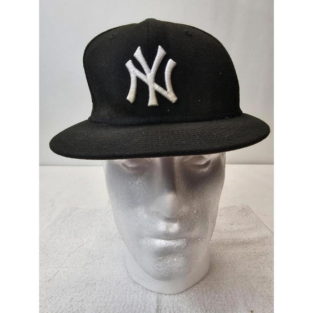 New York Yankees Hat 2000 World Series MLB Baseball Cap 7 1/2 New Era 59Fifty